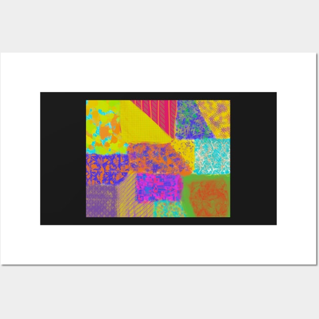 Quilting in Procreate Wall Art by gldomenech